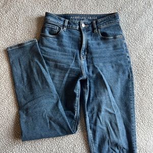 AE Stretch High Rise Mom Jeans